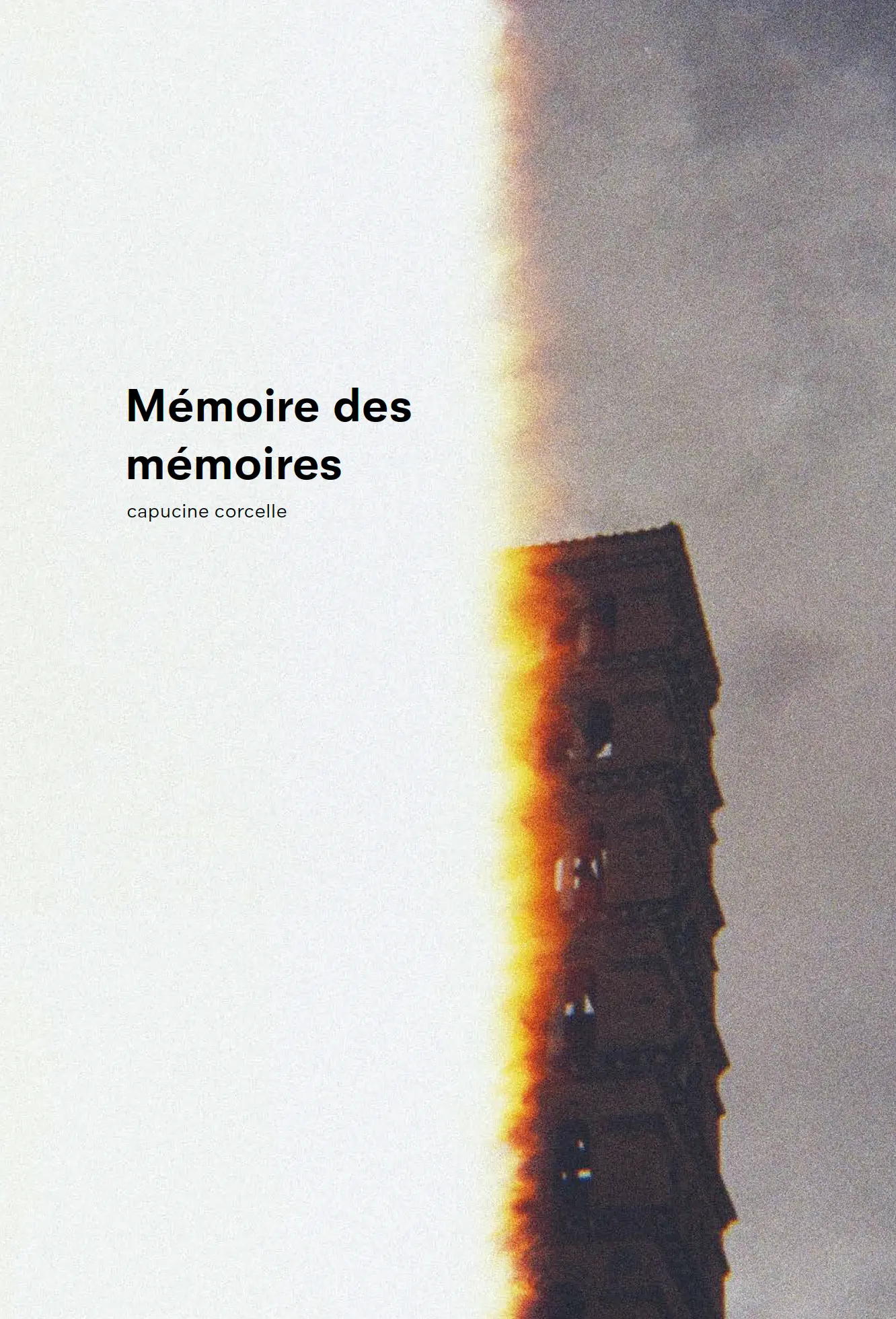 Mémoire des mémoires cover